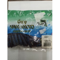 Силикон GARY YAMAMOTO 40-20-215 SINGLE TAIL 4 CINNAMON RED/BLUE FLK