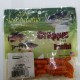 Силикон GARY YAMAMOTO GRUB 2 C2J-20-360 ORANGE W/SM RED