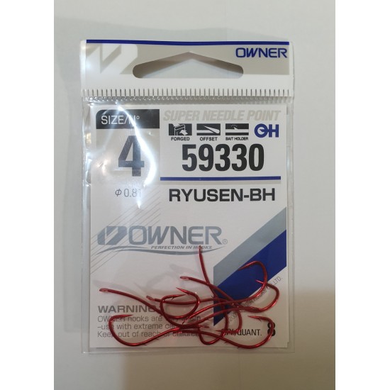 Гачки ОWNER 59330 RYUSEN-BH №4 NEW