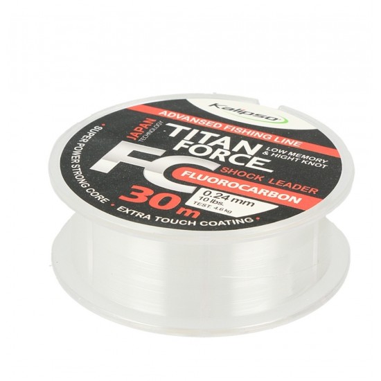Флюорокарбон Kalipso Titan Force FC Leader 30m 0.12mm