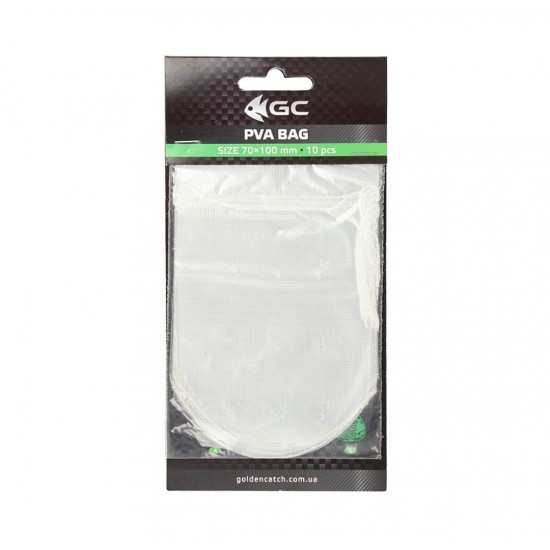 ПВА пакет GC PVA Bag 85x140мм з ниткою(10шт)