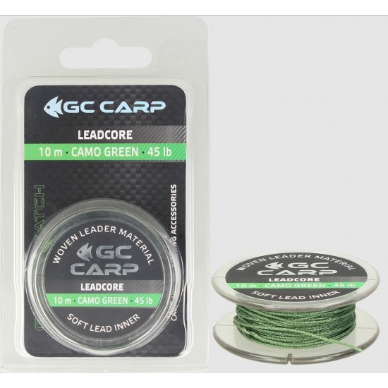Лідкор GC Leadcore 10м 50b Caмo Green
