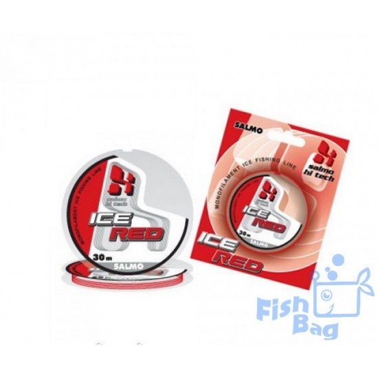 Волосінь монофільна зимова SALMO HI-TECH ICE RED 0.20 мм