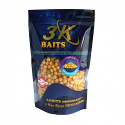 Горох 3K Baits натуральний 0.4кг
