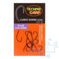Гачки Texnokarp “Curve Shank hook” №4 10шт