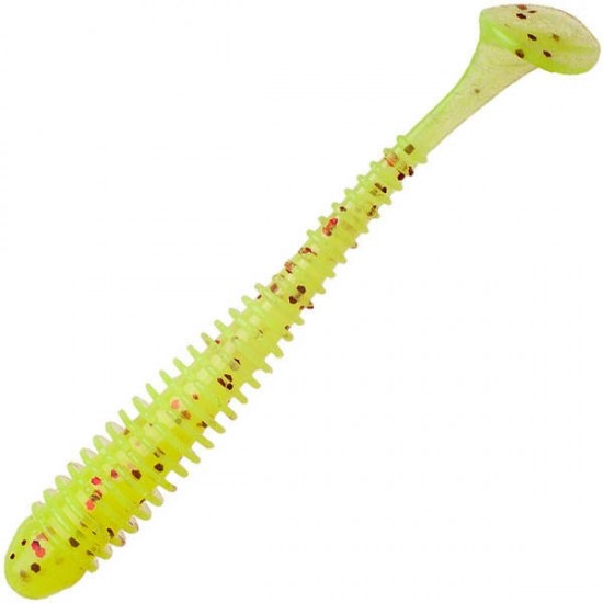 Силіконова приманка Keitech Swing Impact 3 / PAL#01S Chartreuse Red Flake