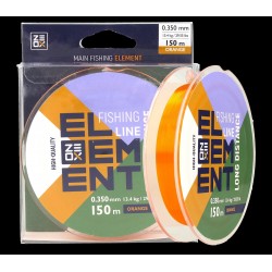 Волосінь Zeox Element Long Distance 150m Orange 0.256