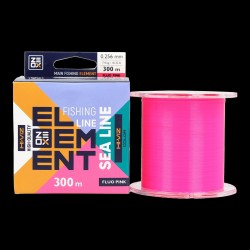 Волосінь Zeox Hi-Viz Element Sea 300м Fluo Pink 0.35мм