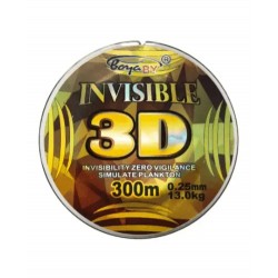 Волосінь Boya By INVISIBLE 3D 300м 0.35мм , 22кг