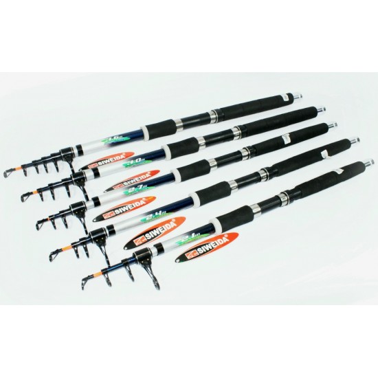 Спінінг телескопічний, короповий SIWEIDA Scud 100-250г , 2.1м