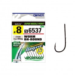 Гачки Owner Worm BH-Round 6537