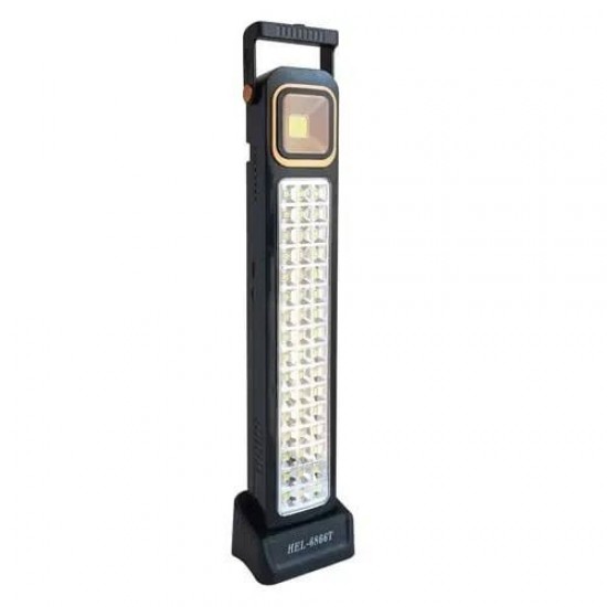 Ліхтар-прожектор HEL-6866T 48LED + PowerBank з сонячною панеллю