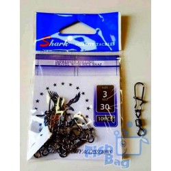 Карабін +вертлюг SHARK No3