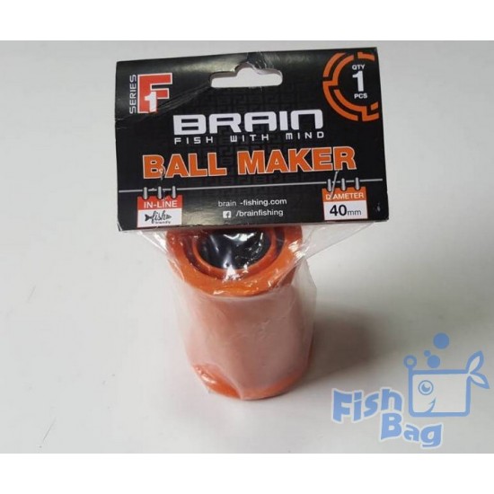 Шароліпка Brain Ball Maker 40mm помаранчева