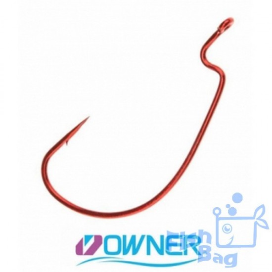 Гачки Owner J-Light Worm Hook  №2