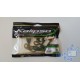 Силікон Kalipso Crooked Grub 2.5 117 Motor Oil Green