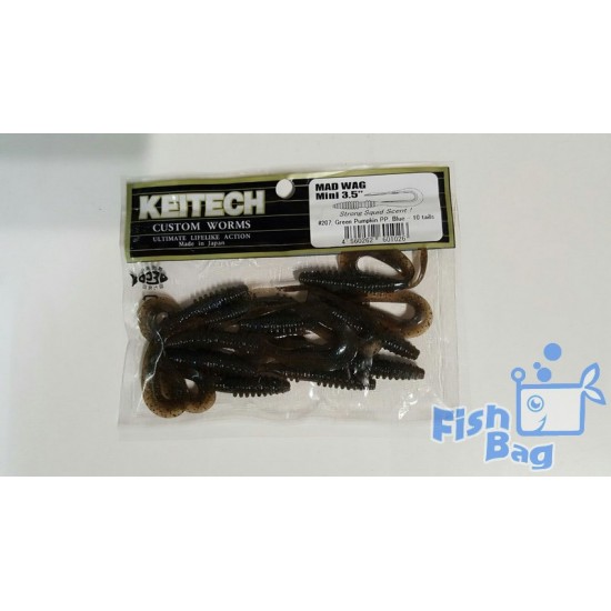 Силикон Keitech Mad Wag 3.5
