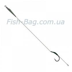 Повідець Combi Rig Moss Green 25lb Size 4 (2шт)