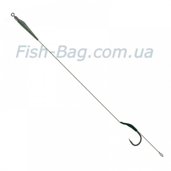 Повідець Combi Rig Moss Green 25lb Size 4 (2шт)