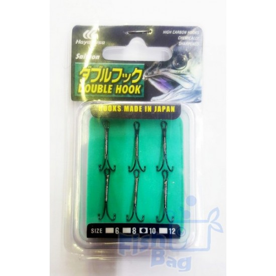 Гачок двійник Hayabusa Double Hook №10